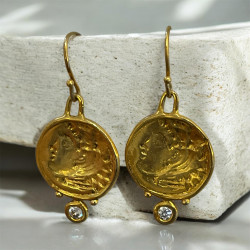 Earrings Alexander The Great Sterling Silver 925